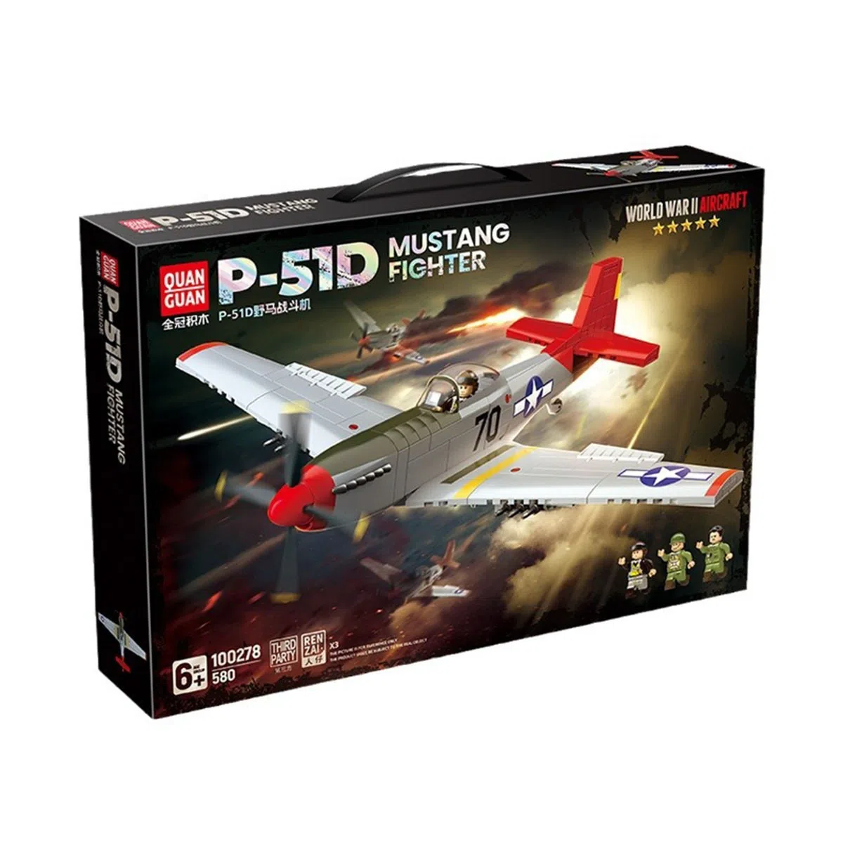 QUAN GUAN P51D 580PCS 100278