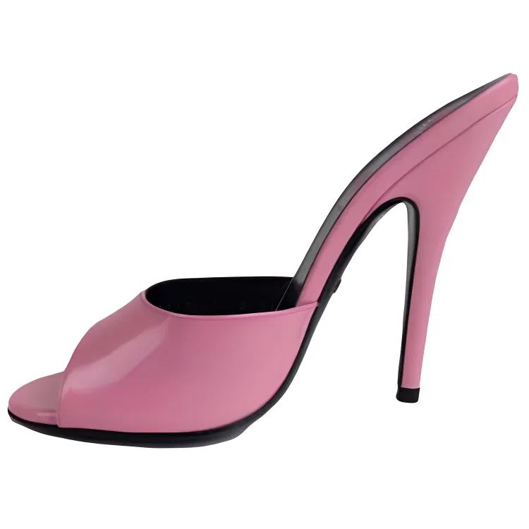 Gucci Pink Slide Sandals
