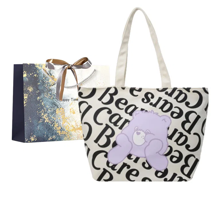 Imanjia Cute Bear Tote Bag