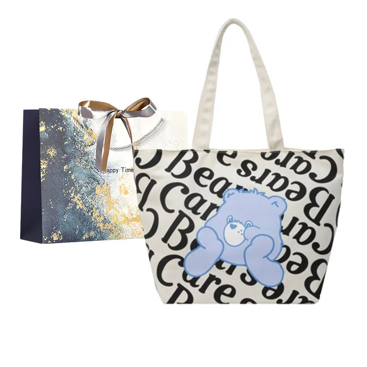 Imanjia Cute Bear Tote Bag