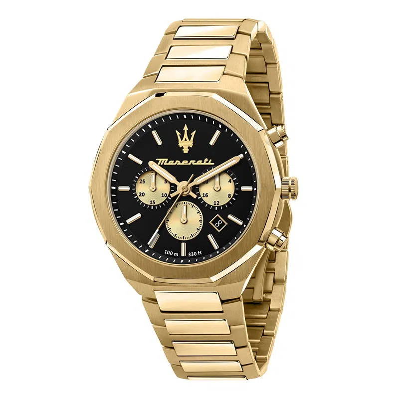 Maserati Black Gold Chronograph