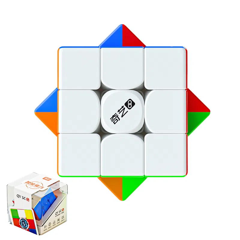 奇艺 三阶磁悬浮魔方 玩具