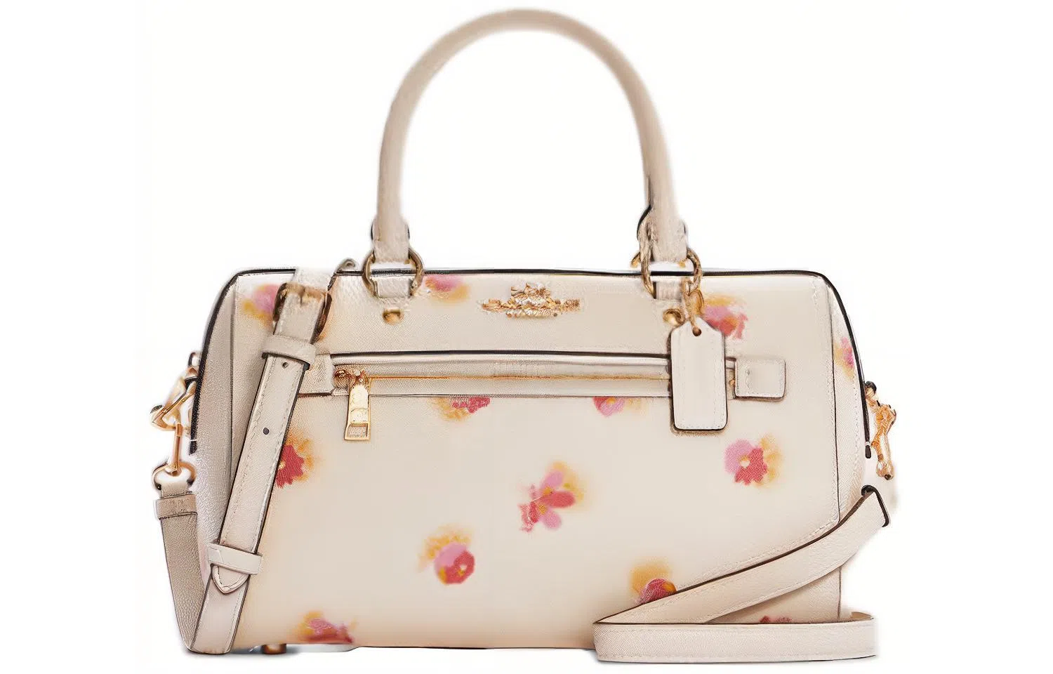 COACH Rowan 27 Chalk Floral