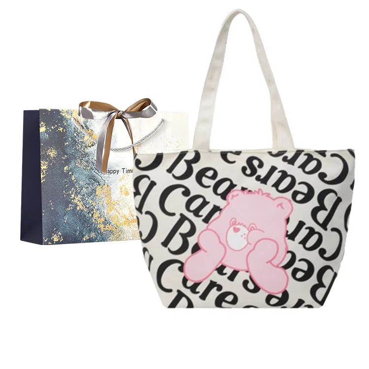Imanjia Cute Bear Tote Bag