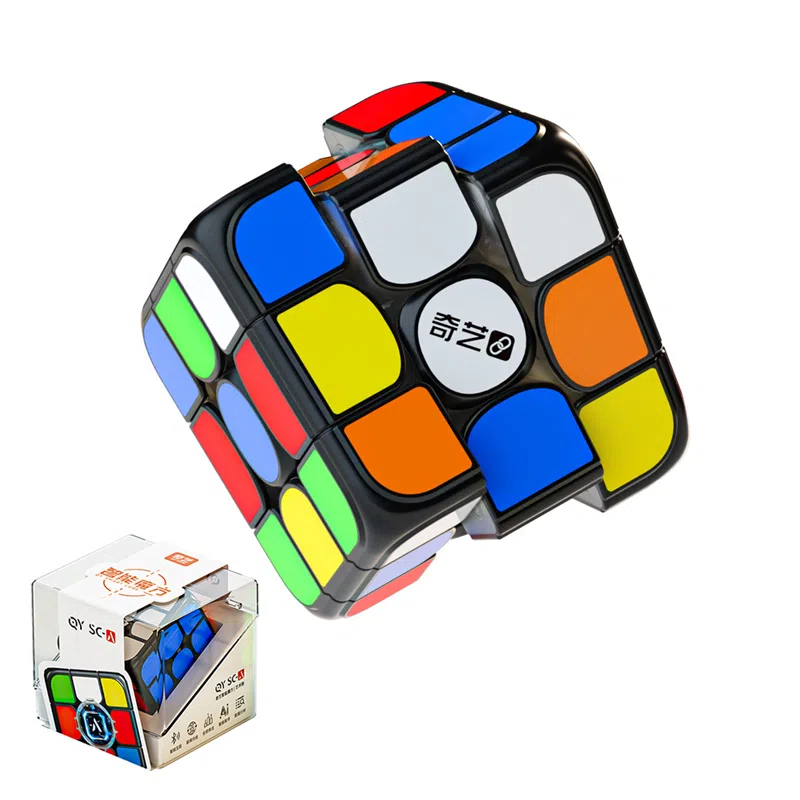 奇艺 三阶磁悬浮魔方 玩具