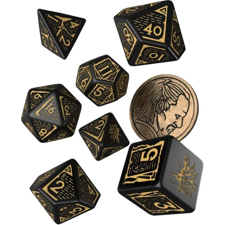 The Witcher Dice Set Vesemir