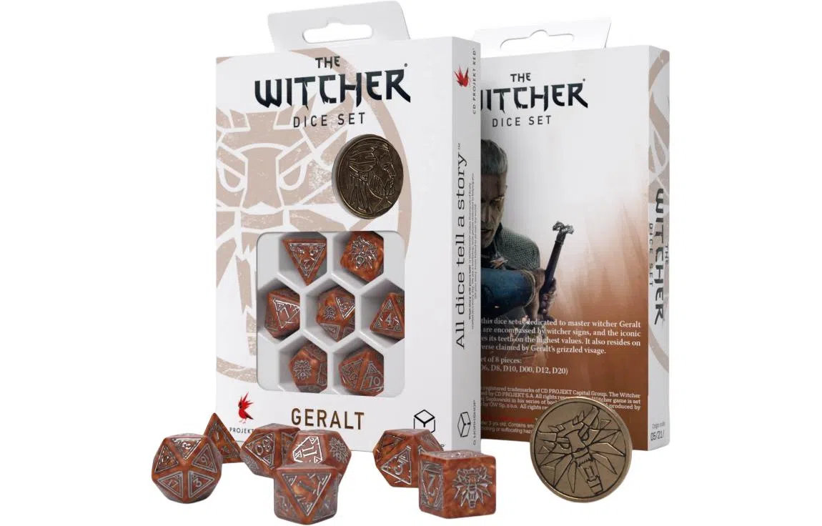 The Witcher Dice Set Geralt