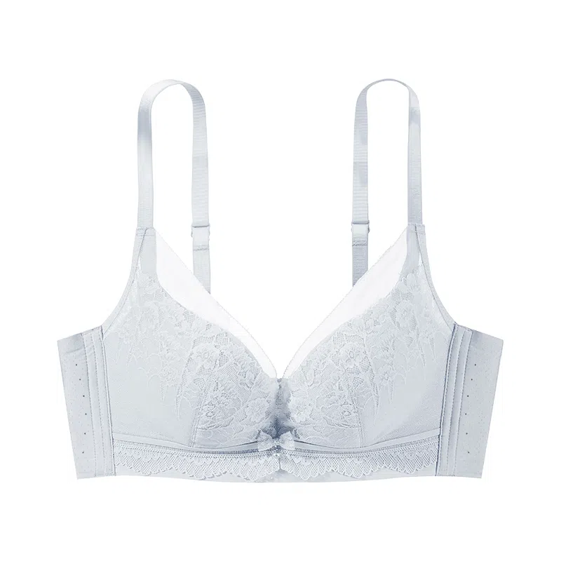 都市丽人 内衣舒适不勒软支撑小胸聚拢不空杯蕾丝文胸 女款