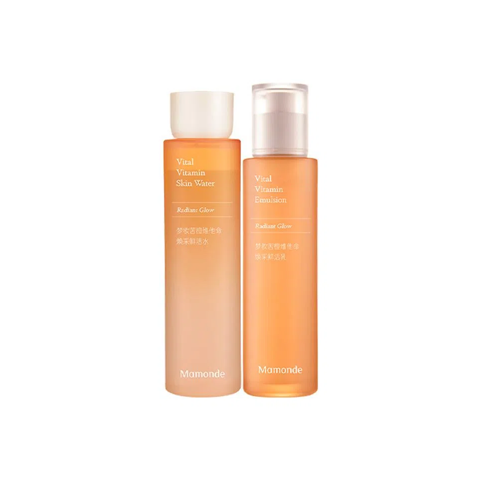 梦妆 苦橙焕采水乳护肤套装 保湿补水紧致