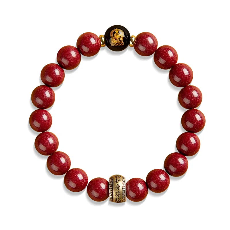 谧月珠宝 十二生肖本命佛 新中式国潮国风气质小众设计 轻奢复古优雅高级感 玛瑙 手串 男女同款情侣款