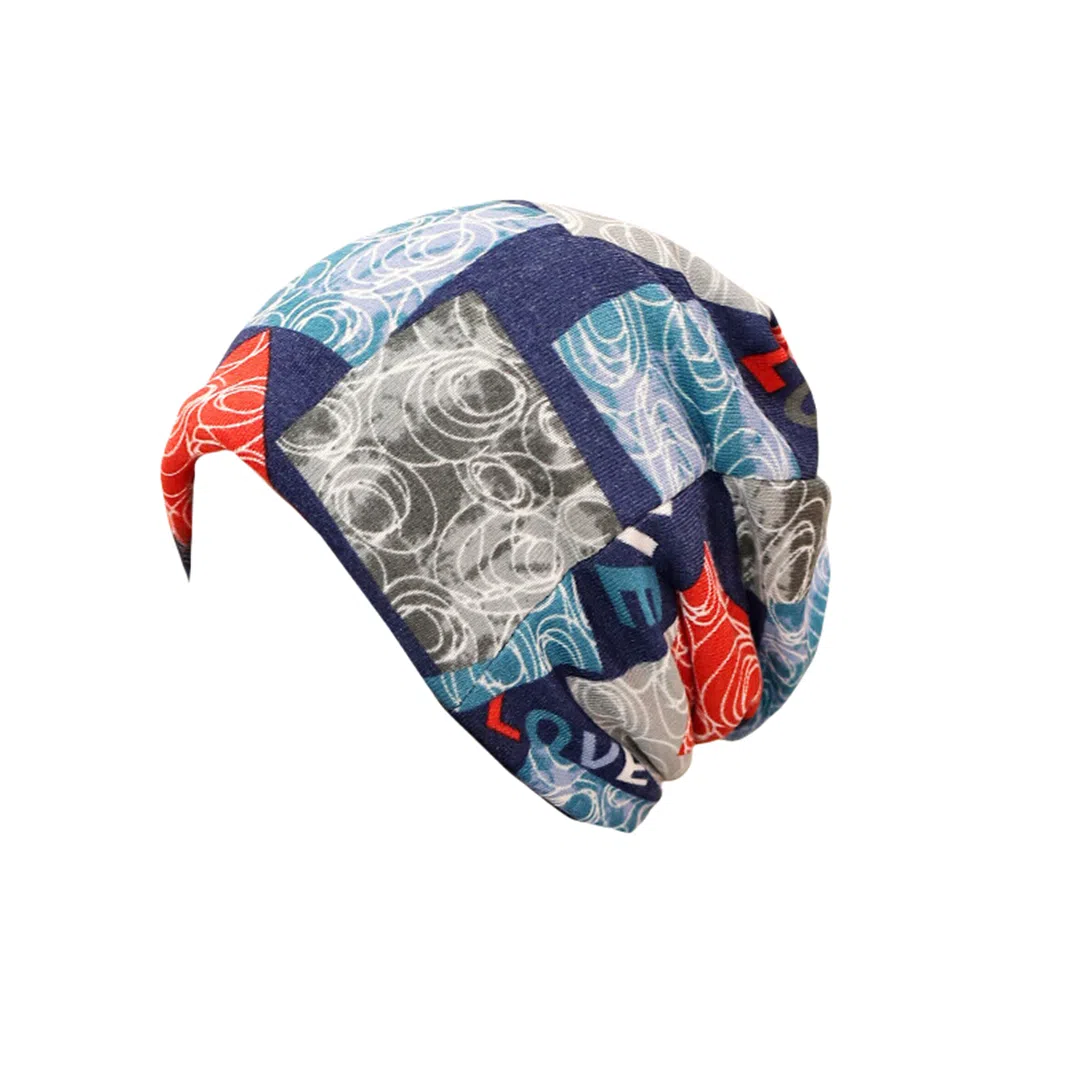 撞青春 帽子套头堆堆帽孕产妇包头巾月子睡帽防风帽 涤纶 保暖帽 女款