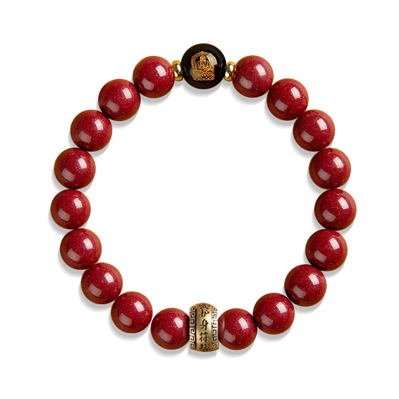 谧月珠宝 十二生肖本命佛 新中式国潮国风气质小众设计 轻奢复古优雅高级感 玛瑙 手串 男女同款情侣款