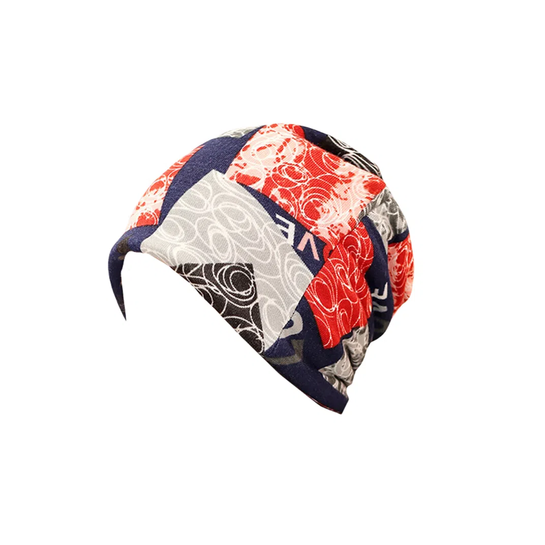 撞青春 帽子套头堆堆帽孕产妇包头巾月子睡帽防风帽 涤纶 保暖帽 女款