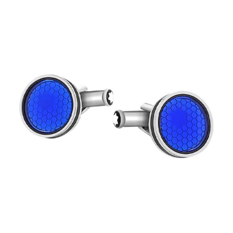 Montblanc Cufflinks Blue