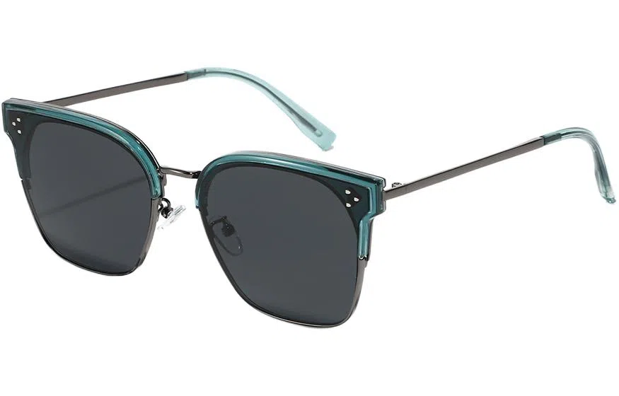 肯默复古大框太阳镜 防紫外线墨镜 细镜腿遮阳眼镜 男女通用 多色可选