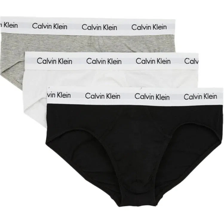 CALVIN KLEIN 3P HIP BRIEF Logo 3