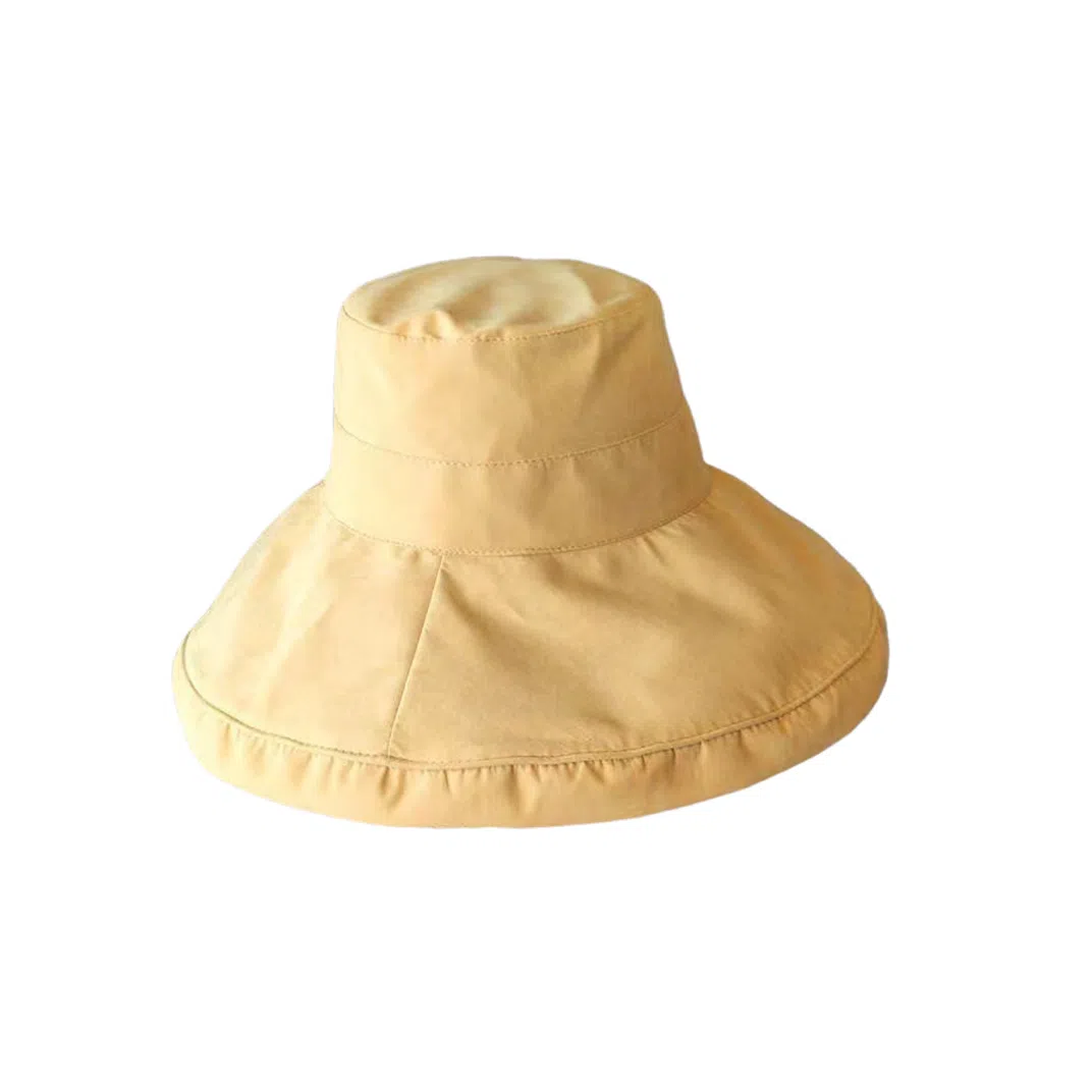 撞青春 大檐遮脸太阳帽户外出游盆帽夏天防晒 桃皮绒 渔夫帽 女款