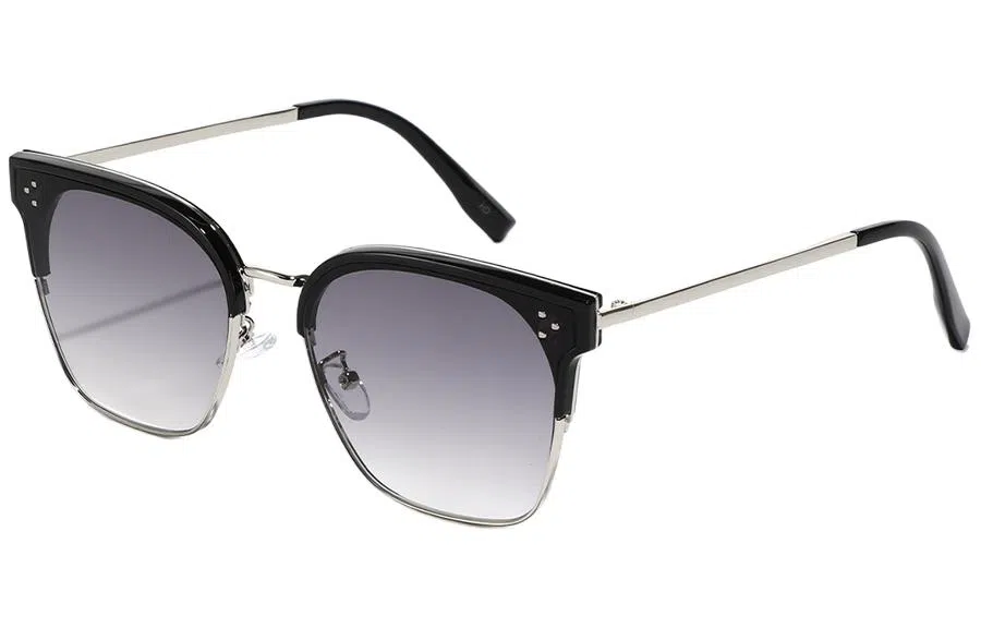 肯默复古大框太阳镜 防紫外线墨镜 细镜腿遮阳眼镜 男女通用 多色可选