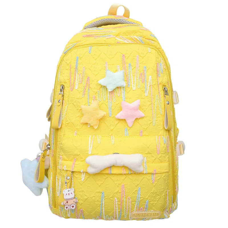 醇龙 百搭简约大容量减负旅行 双肩包 尼龙 女款 多色