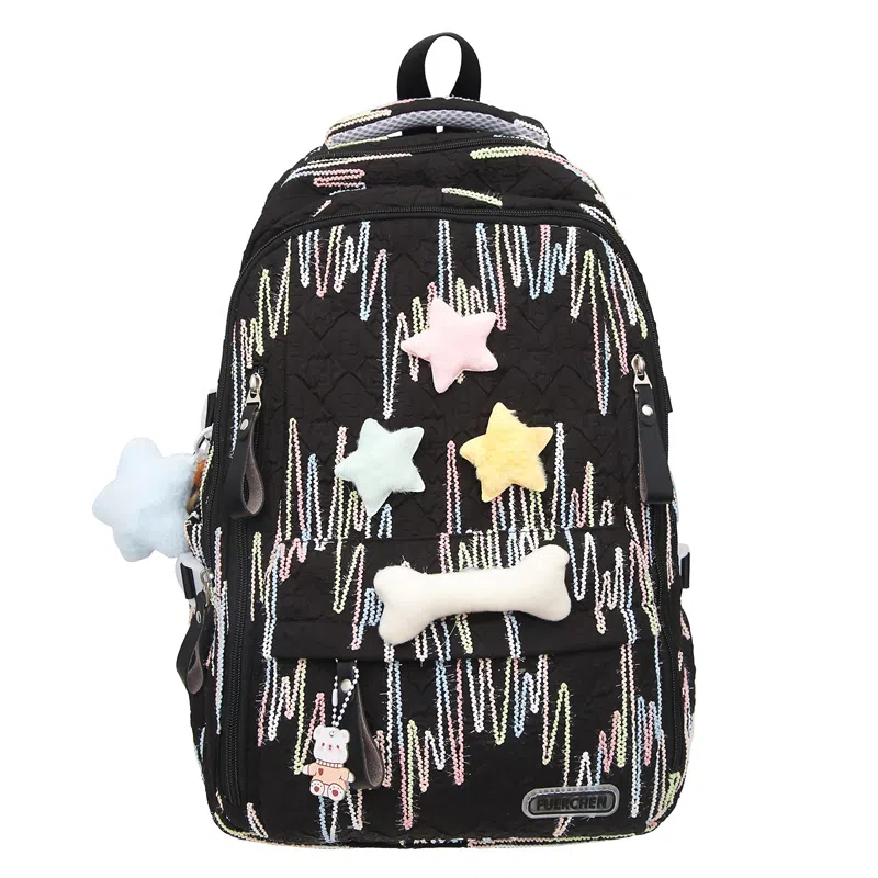 醇龙 百搭简约大容量减负旅行 双肩包 尼龙 女款 多色