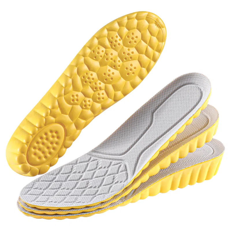 足印部落 减震运动踩屎感增高垫 鞋垫 男女同款情侣款