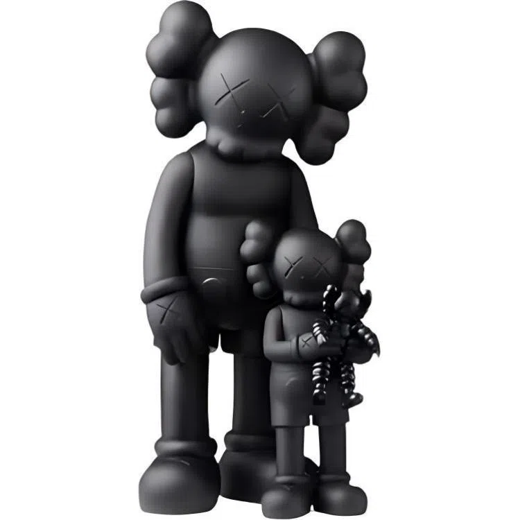 KAWS TOKYO FIRST FAMILY Black 34cm