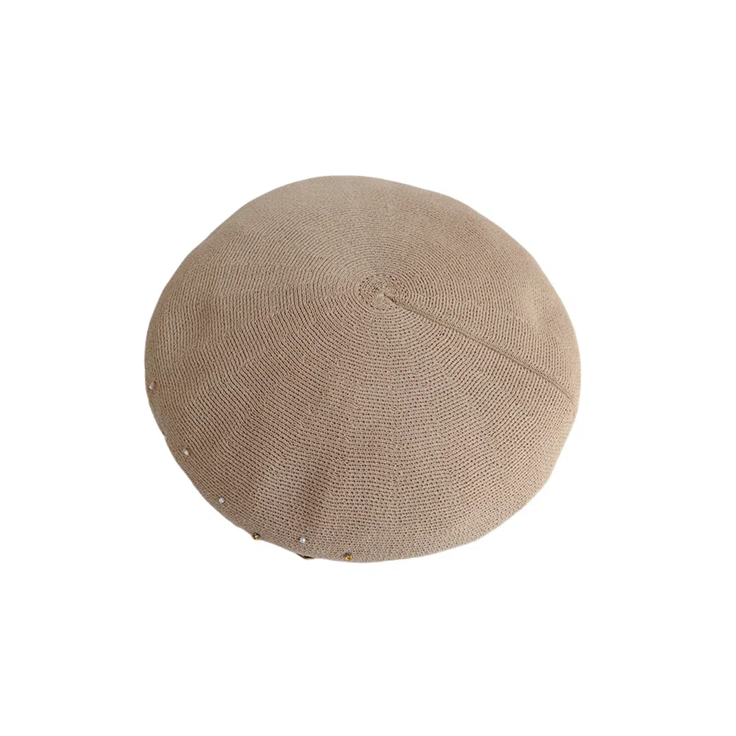 撞青春 镂空蓓蕾帽 款画家帽子 和纸 贝雷帽 女款