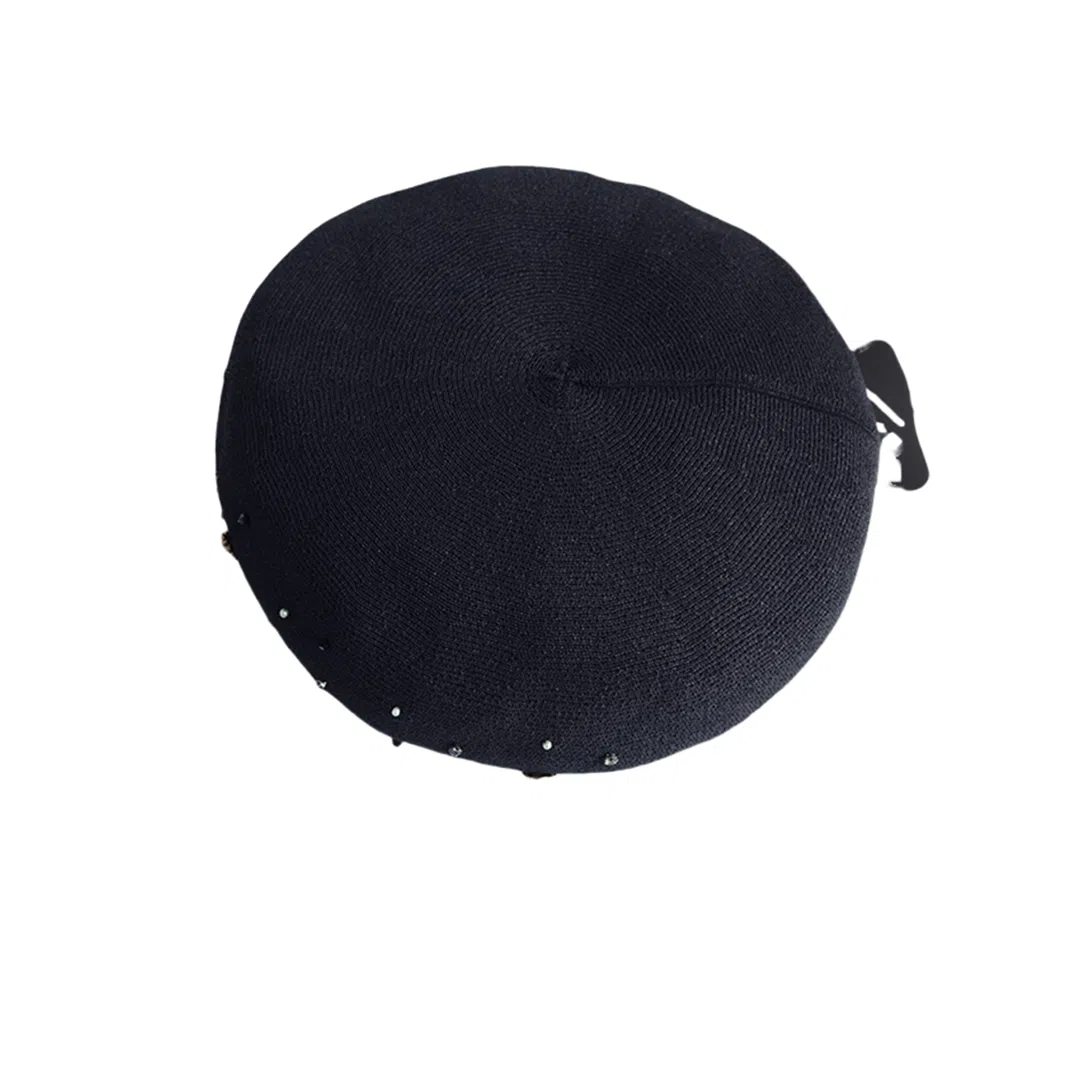 撞青春 镂空蓓蕾帽 款画家帽子 和纸 贝雷帽 女款