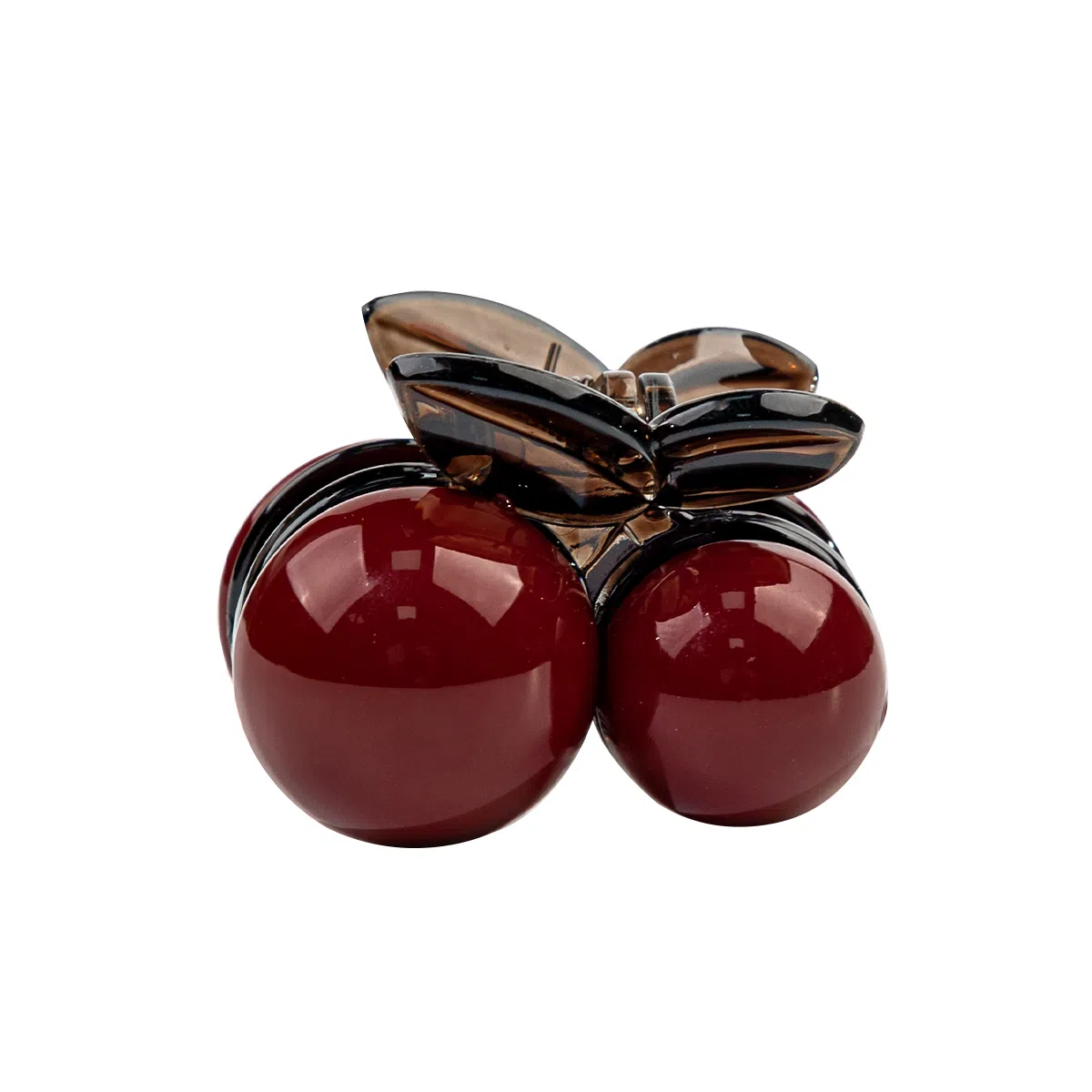 卡铂雅 红色宝石复古休闲时尚潮流设计极简高级感港风气质 发夹 女款