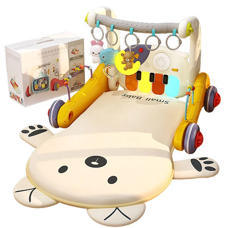 益米 脚踏钢琴健身架 学步 早教益智玩具