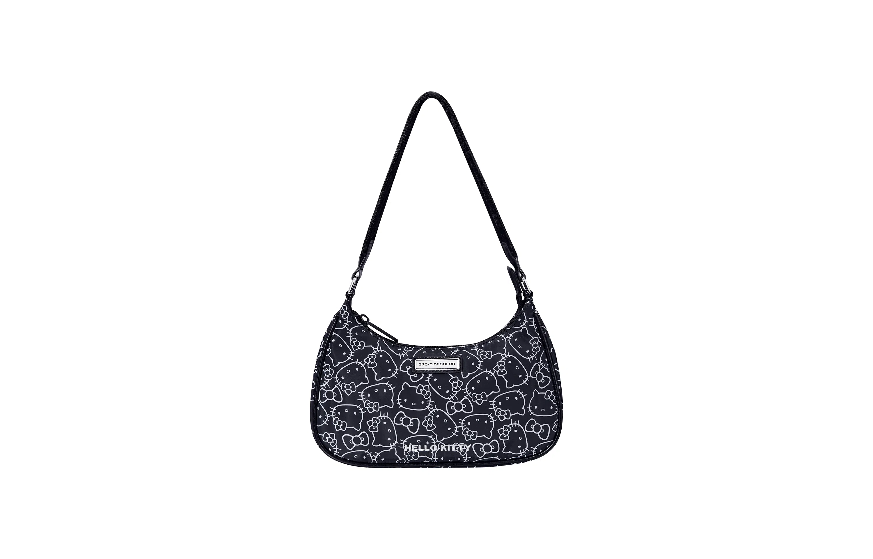 Hello Kitty Hobo Bag Black