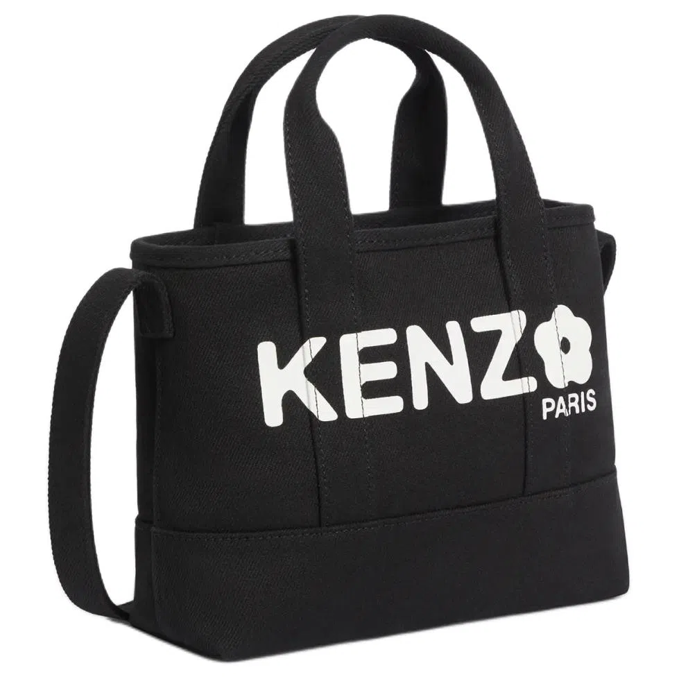 KENZO Utility Logo Tote Bag Black