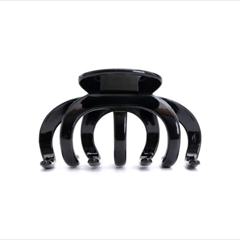 尚先生 夏季彩色大号盘发抓夹发量多亚克力后脑勺简约鲨鱼夹高级 发夹 女款