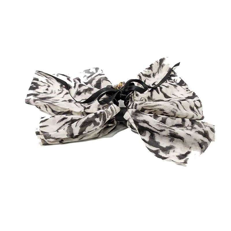 卡铂雅 黑白休闲潮流设计港风气质复古镶钻极简高级感 发夹 女款