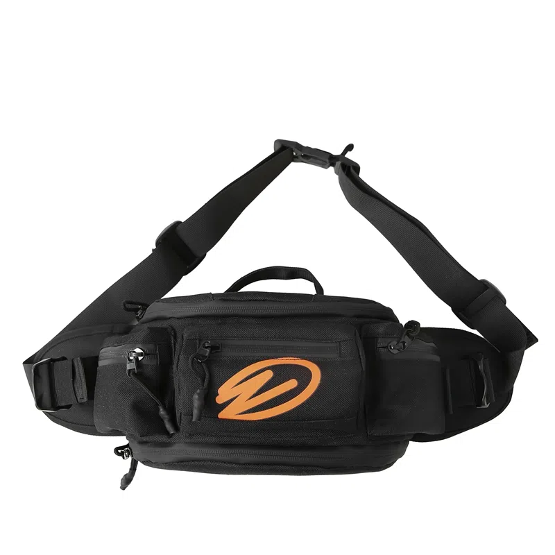 醇龙 时尚休闲日常 牛津纺 胸包 常规 男女同款情侣款 纯黑色/黑桔色/黑白色/桔色/绿色