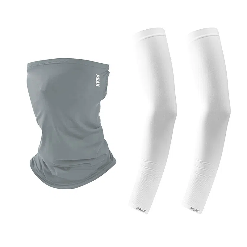 匹克 夏季冰丝防紫外线透气防遮脸外出骑行护颈 锦纶 防晒面罩 男女同款情侣款