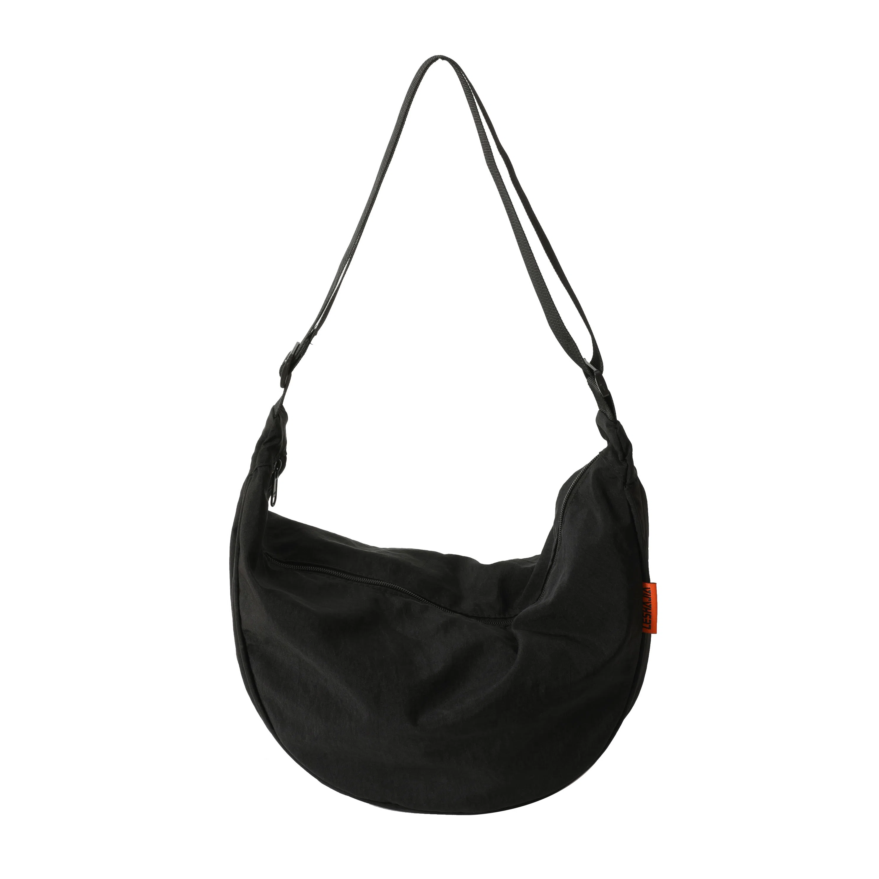 醇龙 大容量休闲简约时尚百搭复古轻便 织物 饺子包腋下包斜挎包 常规 男女同款情侣款 绿色/橘色/深蓝色/浅蓝色/黑色/米白色