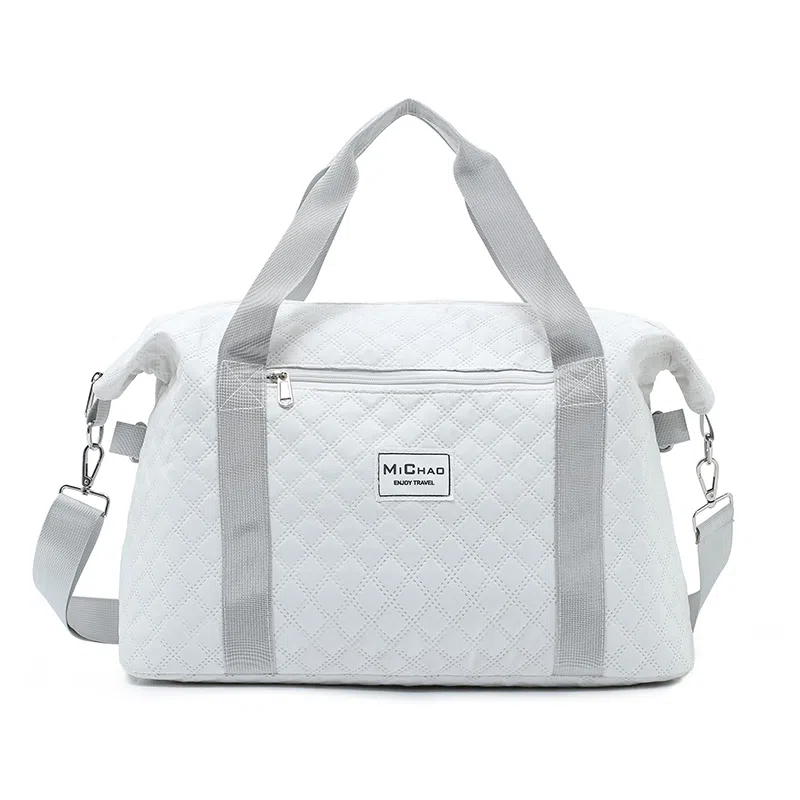 醇龙 拉链开合大容量休闲简约 尼龙 男女通用 旅行包 多色