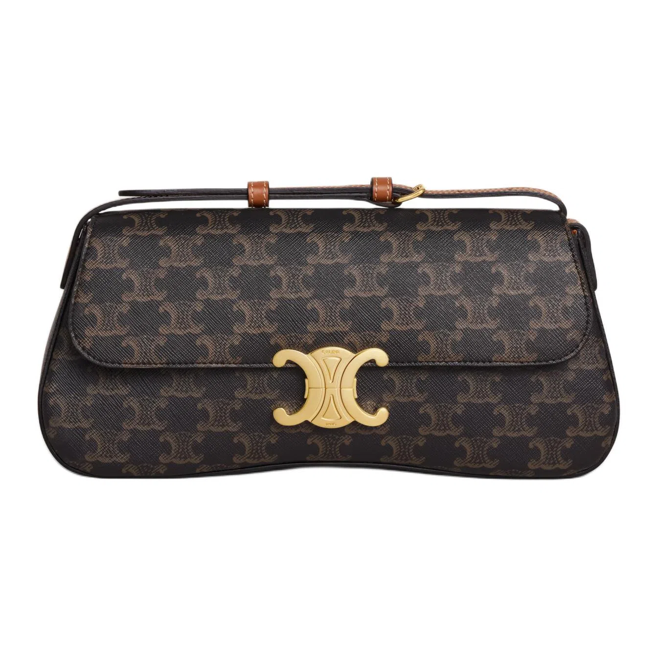 CELINE Triomphe Brown