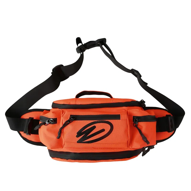 醇龙 时尚休闲日常 牛津纺 胸包 常规 男女同款情侣款 纯黑色/黑桔色/黑白色/桔色/绿色