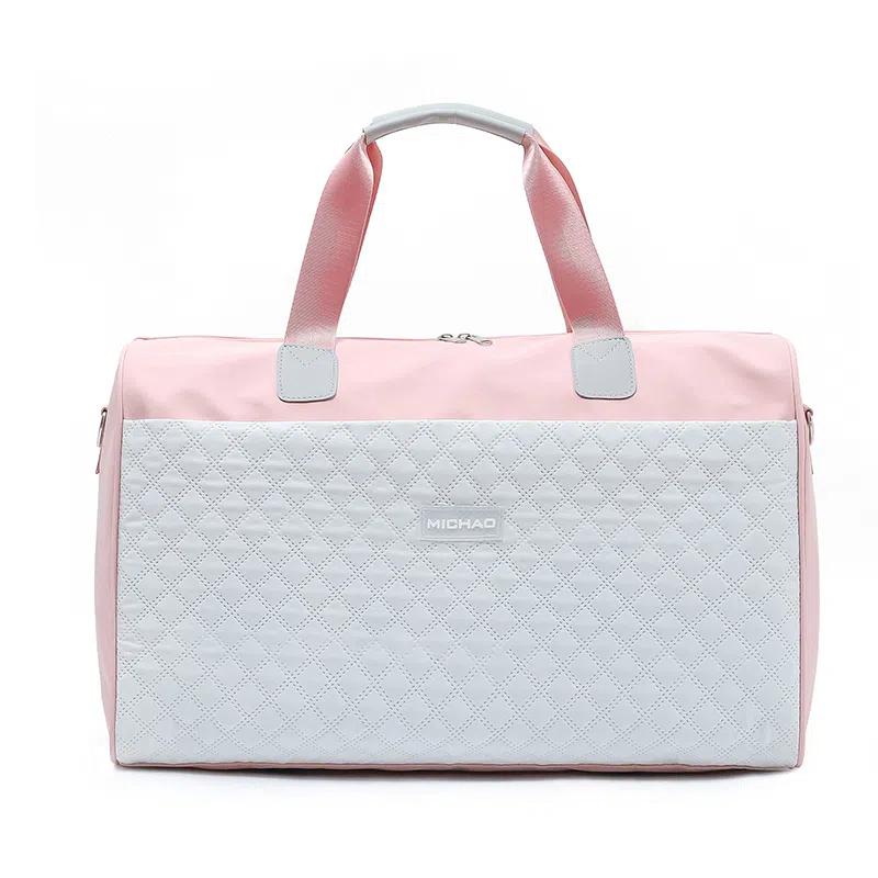 醇龙 大容量拉链开合 健身包 男女通用 尼龙 多色