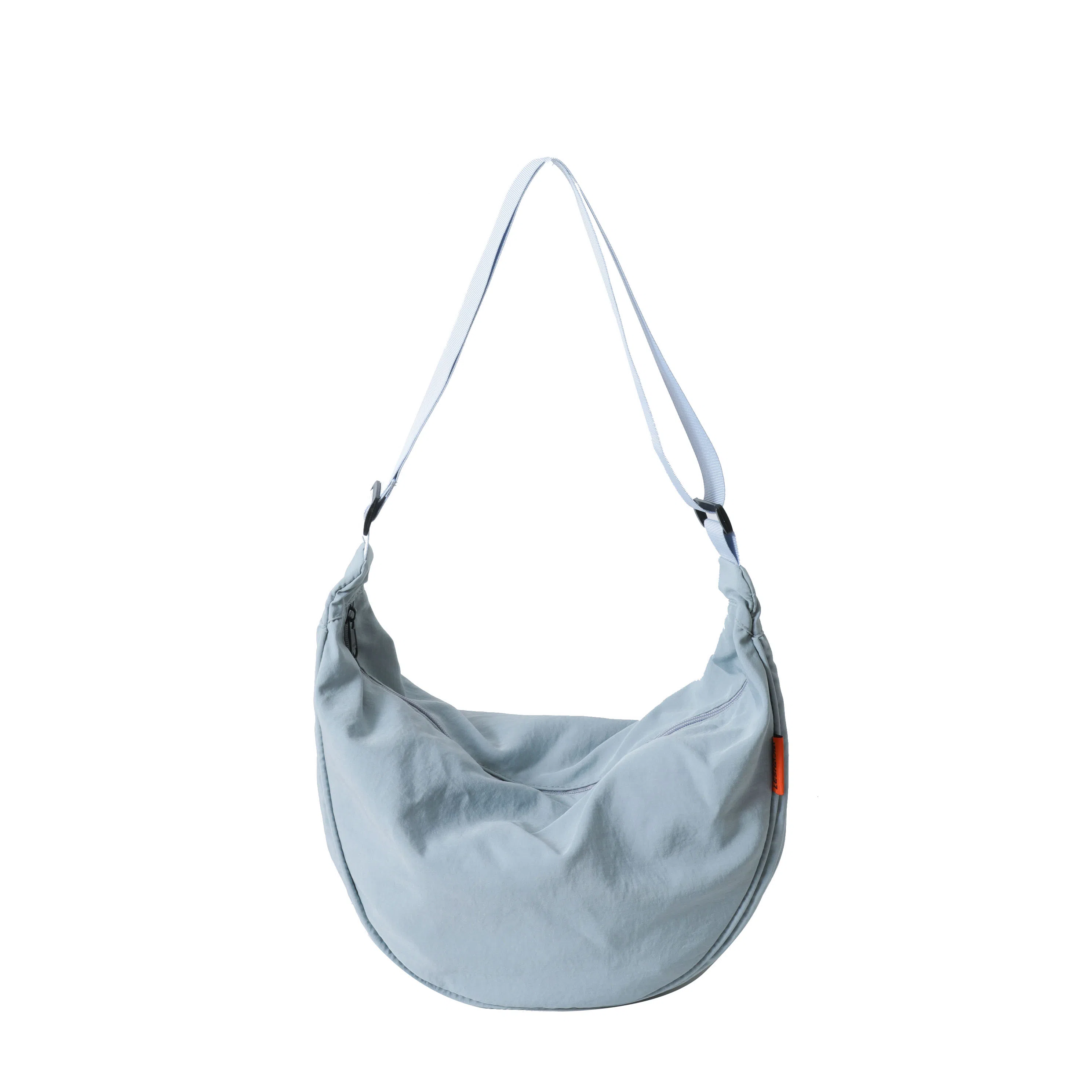 醇龙 大容量休闲简约时尚百搭复古轻便 织物 饺子包腋下包斜挎包 常规 男女同款情侣款 绿色/橘色/深蓝色/浅蓝色/黑色/米白色