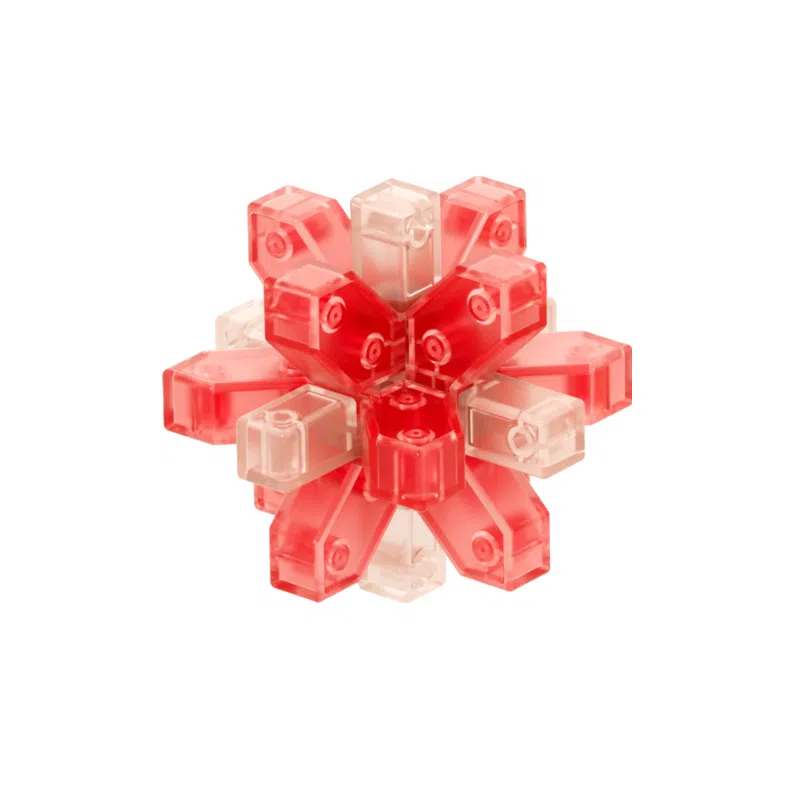 奇艺 古典琉璃色 孔明锁 国潮益智鲁班锁 解压 玩具