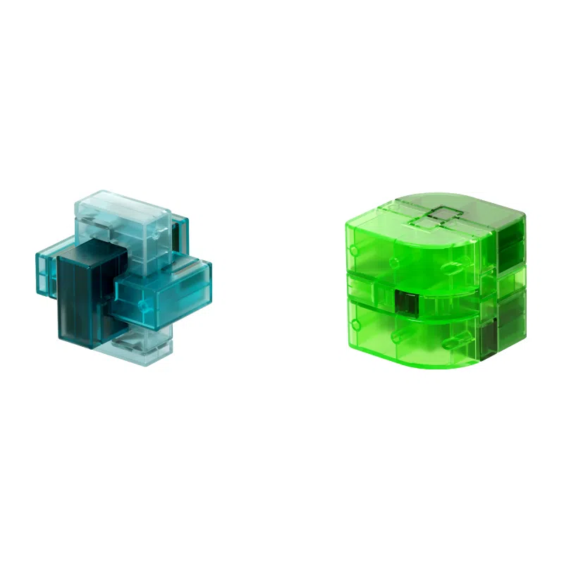 奇艺 古典琉璃色 孔明锁 国潮益智鲁班锁 解压 玩具