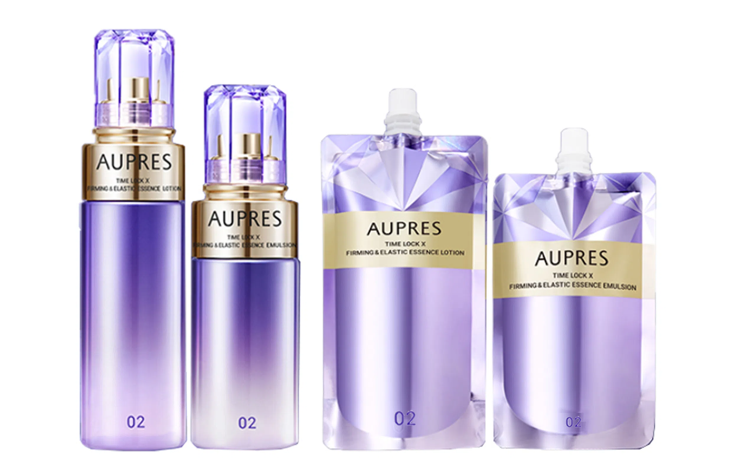 欧珀莱 时光锁紧致弹润精华水乳套装 补水保湿滋润