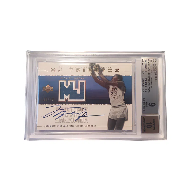 UPPER DECK 2001-02 MJ Tributes 23 10 NCAA