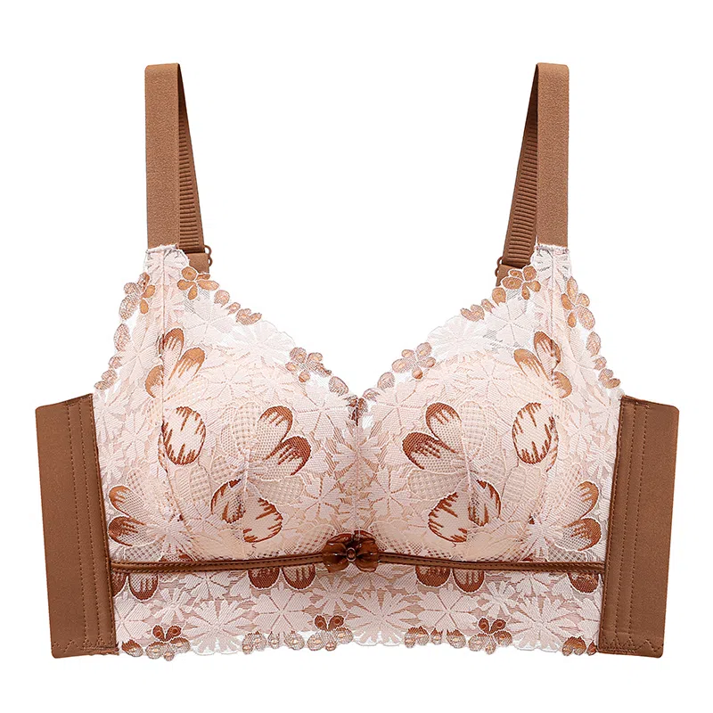 芬腾 调整型聚拢小胸上托收副乳无钢圈防下垂文胸 女款