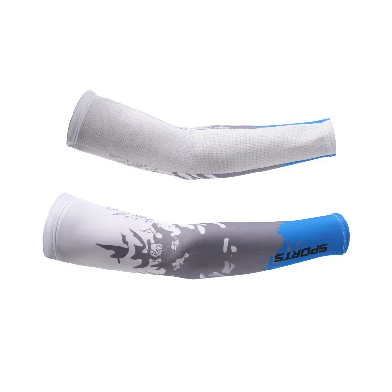 俞兆林 加大加肥冰袖户外出游登山骑行外卖出游开车电竞夏天遮阳防紫外线凉感护袖透气护臂护肘袖套 轻薄款 防晒袖 男女同款情侣款