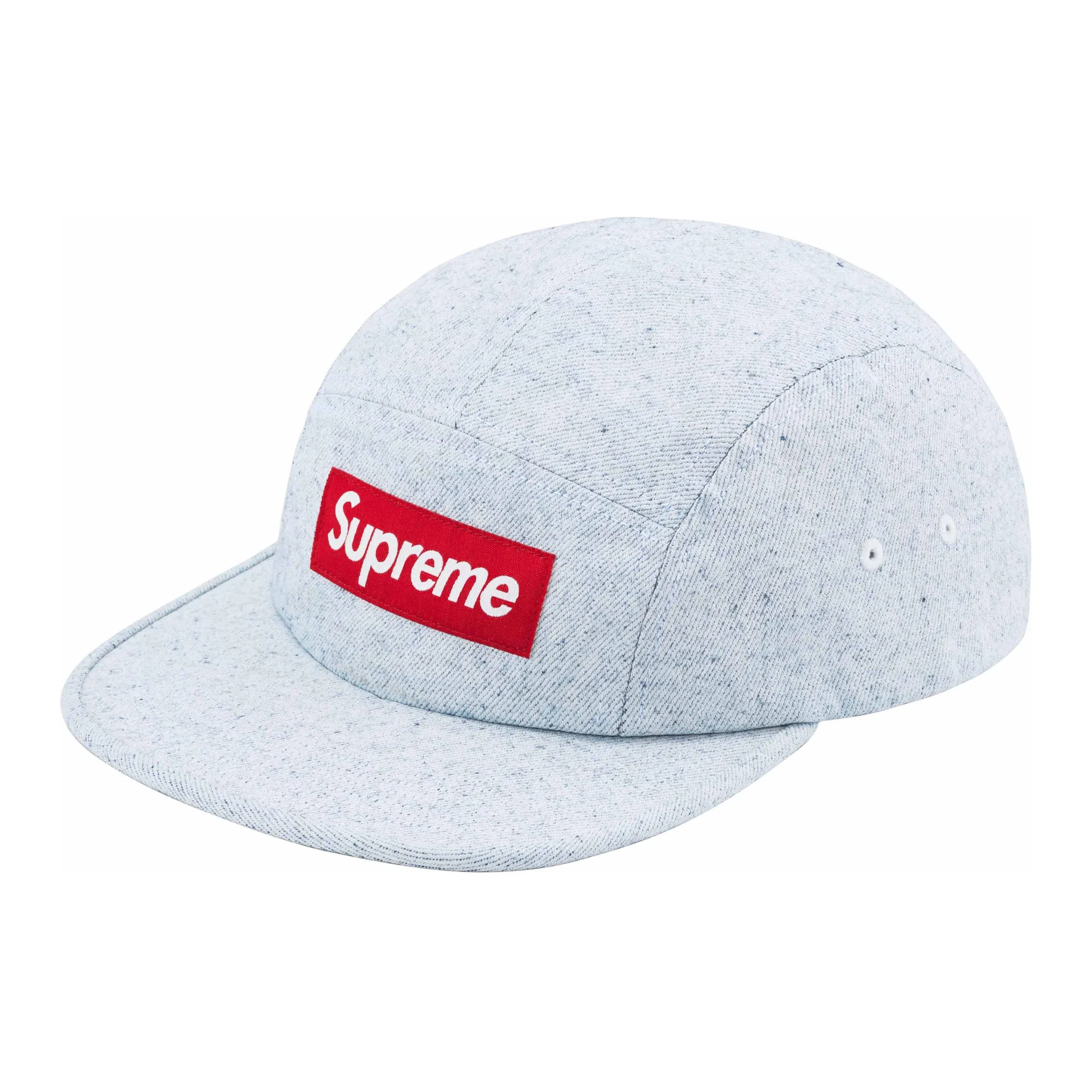 Supreme SS24 WEEK 18 COATED DENIM CAMP CAP