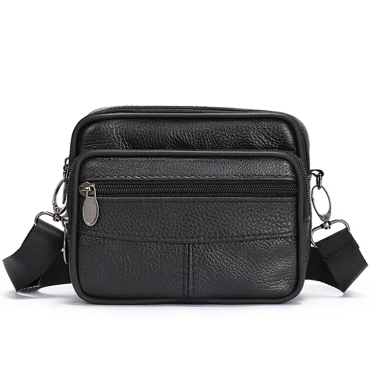DOSRFINI Urban Large Capacity Leather Waist Bag